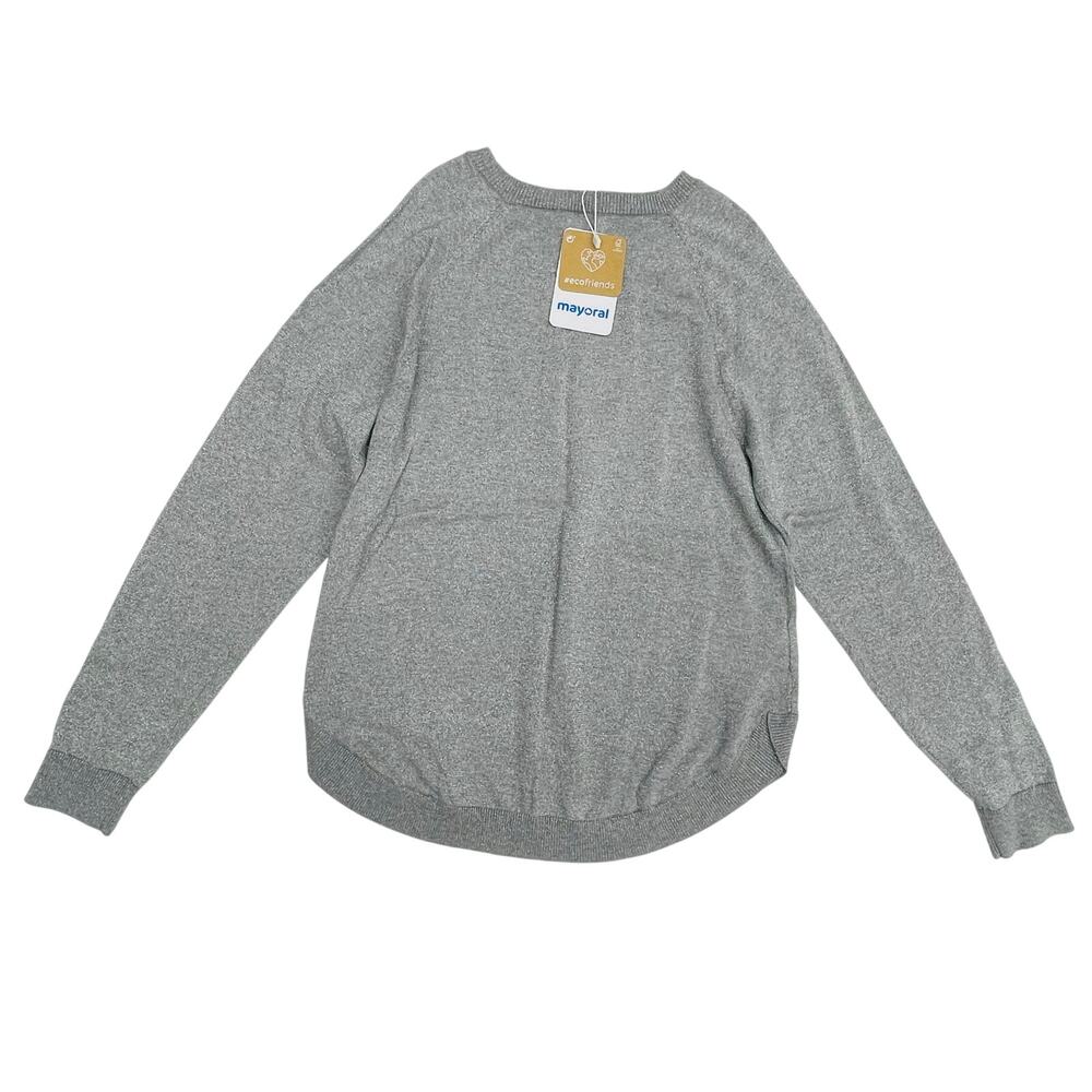 NWT Mayoral Size 16 Silver Ecofriends Sweater
